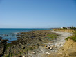 Sea coast in Brittany (Finistère, France)