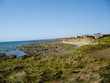 Sea coast in Brittany (Finistère, France)