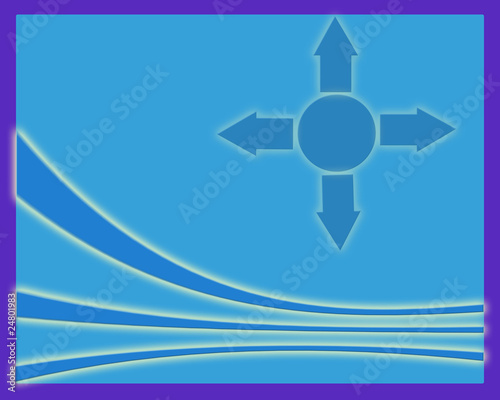 Illustration: Hintergrund Pfeil Hintergrund Pfeil