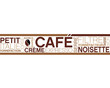 café, mots image sur le thème du café café, mots image sur le thème du café