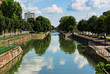 canal du  Rhône au Rhin a Mulhouse.