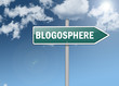 Signpost "Blogosphere"