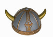 viking hat isolated