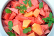 Zuppiera di macedonia di frutta