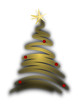Christbaum mit Kugeln