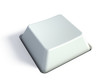 Blank white key