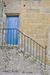porte bleue