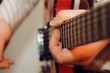 gitarrenhals saiten finger