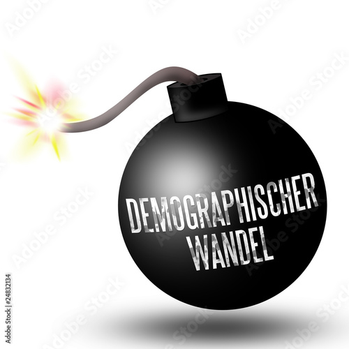 Illustration: demografischer wander demografischer wander