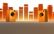 Equalizer mit Lautsprecher Equalizer mit Lautsprecher