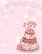 Beautiful Cake place card Beautiful Cake place card