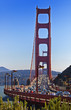 Traffic on the  Golden Gate Bridge