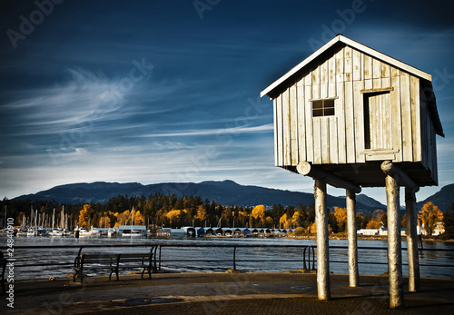 Coal harbour in Fall