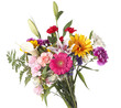 Bouquet of flowers on white background Bouquet of flowers on white background