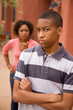 African-American single-parent family
