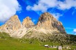 Sassolungo group in Dolomites Sassolungo group in Dolomites