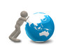 A man who moves global market