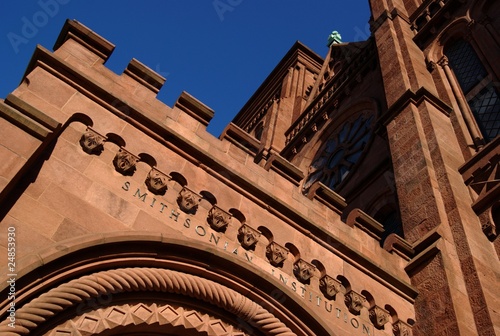 Photo: Closeup of the Smithsonian Institution Castle Closeup of the Smithsonian Institution Castle