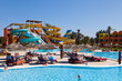 Colorful aquapark