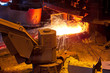 Liquid metal from blast furnace Liquid metal from blast furnace