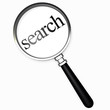 Magnifying glass search web