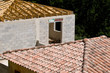 Photo: Charpente en bois et lintaux - maison neuve Charpente en bois et lintaux - maison neuve