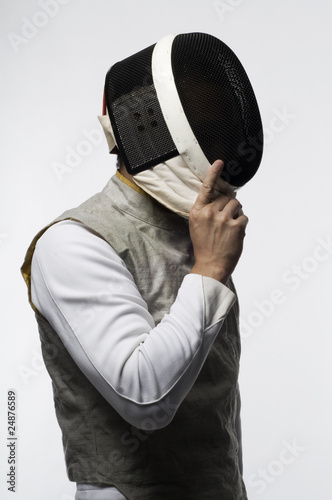 Photo: fencer fencer