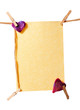 Briefpapier Herzen Leine Blatt Papier