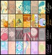 Business cards collection