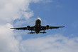 Flugzeug im Landeanflug