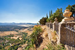 View on Spanish valley. ronda. Malaga