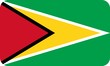 Drapeau-Guyana-Coins-Arrondis