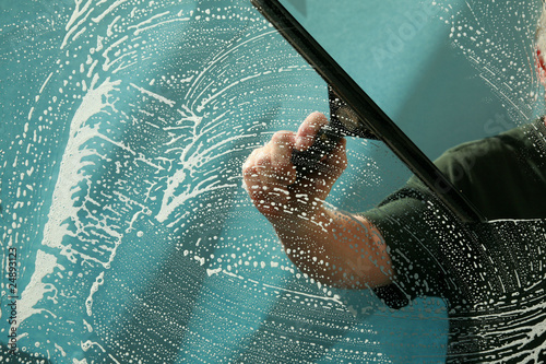 Photo: window washing window washing