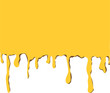 Illustration: Farbtropfen gelb Farbtropfen gelb