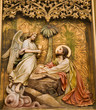 Bratislava - detail of gothic altar from st. Martins cathedral