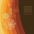 Floral background in bright colors Floral background in bright colors
