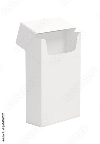 Photo: 3d empty cigarrettes pack 3d empty cigarrettes pack