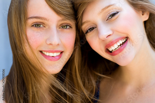 Photo: Two beautiful girls Two beautiful girls