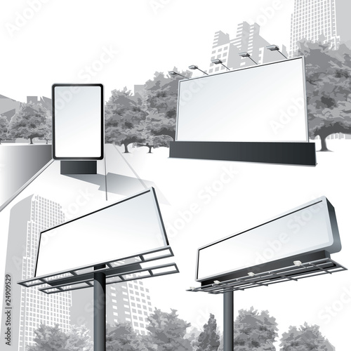 Vecteur : Vector Outdoor Billboard Vector Outdoor Billboard