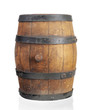 Wooden barrel with iron rings Wooden barrel with iron rings