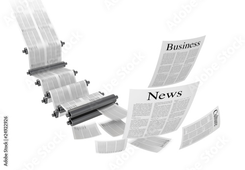Illustration: Print machine Print machine