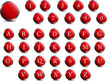 alphabet and numbers