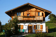 Chalets With Flowers and Wood Chalets With Flowers and Wood