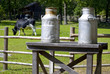Milk bottles