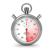 Illustration: Stopwatch. Clipping path included. Stopwatch. Clipping path included.