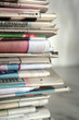 Stack of newspapers