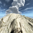 Volcanic crater