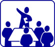 Konferenz Zeichen