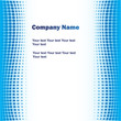 Blue business background