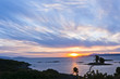 Sunset, Skye, Point of Sleat, Cirrus clouds